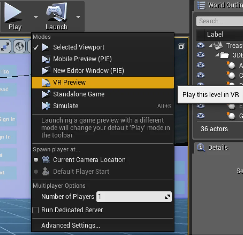 Unreal Engine VR Preview datasmith Revit Tutorial Revit to unreal engine
