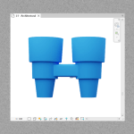 Binoculars inside a Revit view window