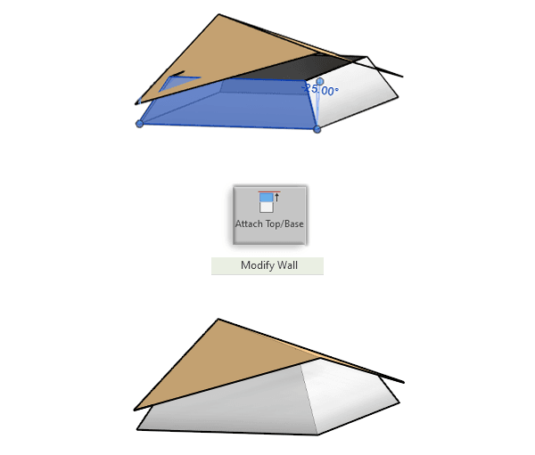 attach walls to roof